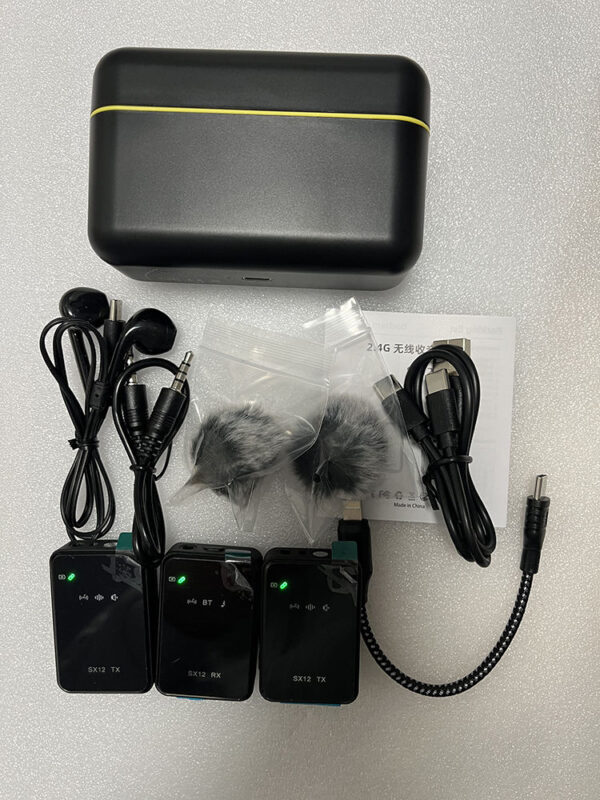 Generic SX12 Wireless Microphone for phones and Camera - Image 3