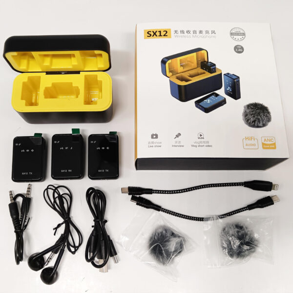 Generic SX12 Wireless Microphone for phones and Camera - Image 4