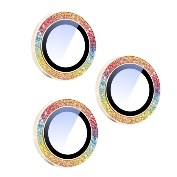 Glitter Mobile Phone Camera Lens Protector for iPhone 12, 12 Pro, 12 Pro Max & 12 Mini - Image 9
