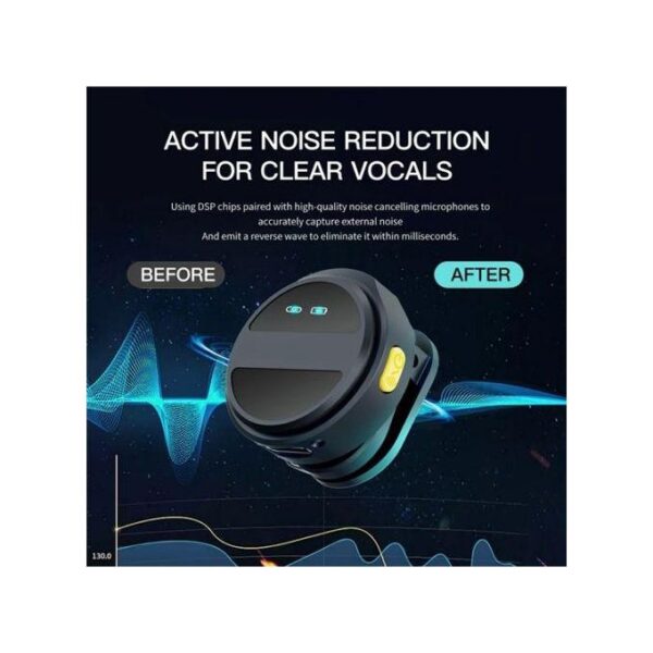 SX21 Dual Wireless Microphones for iPhone and Type C Phones - Image 4