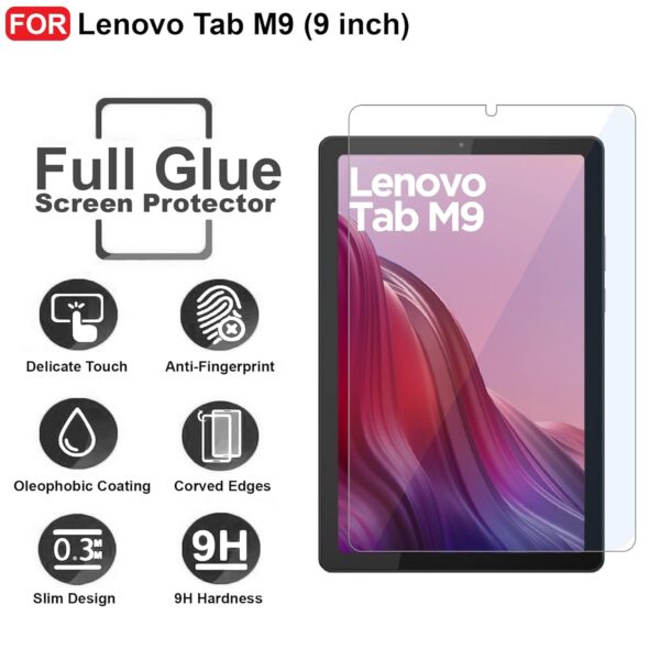 Lenovo Tab M9 9 Inch Tempered Glass Protector - Image 4