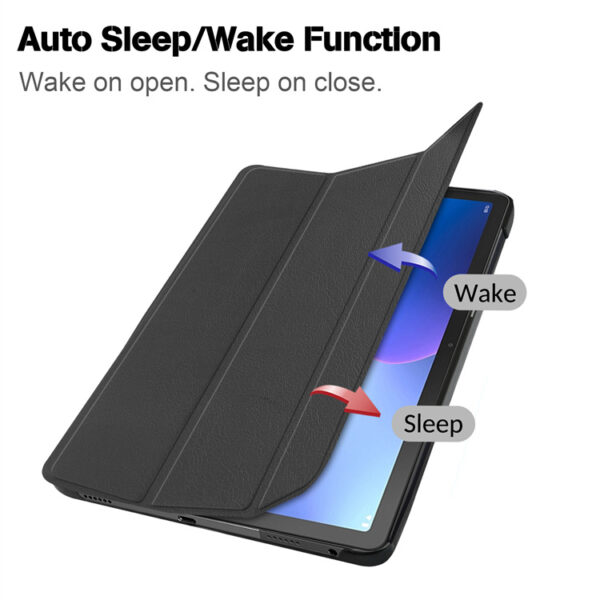 For Lenovo Tab M10 10.1'' PU Leather Flip Case Smart Cover - Image 3