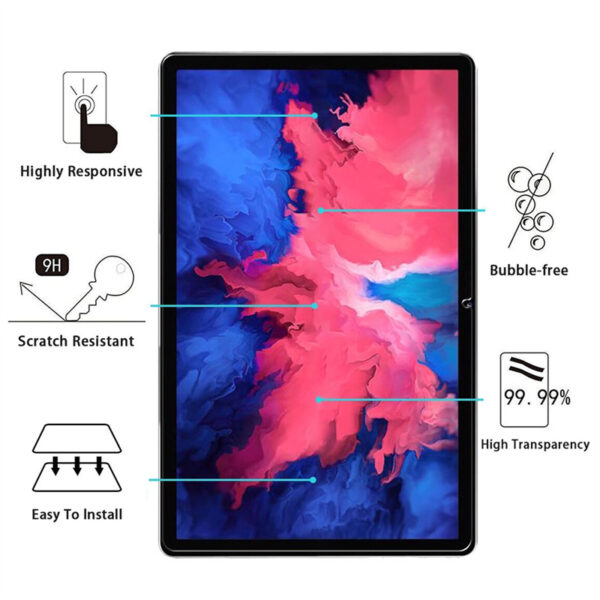 Lenovo Tab M11 2024 11 Inch 9H Tempered Glass Screen Guard Protector Bubble Free HD Protective Film - Image 2