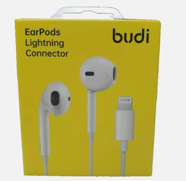 Budi EP20L Earpods with Lighting Connector Earphones for iPhone - Image 2