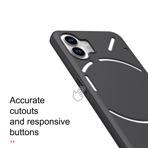 Nillkin Super Frosted Shield Pro for Nothing Phone 2-Black - Image 7