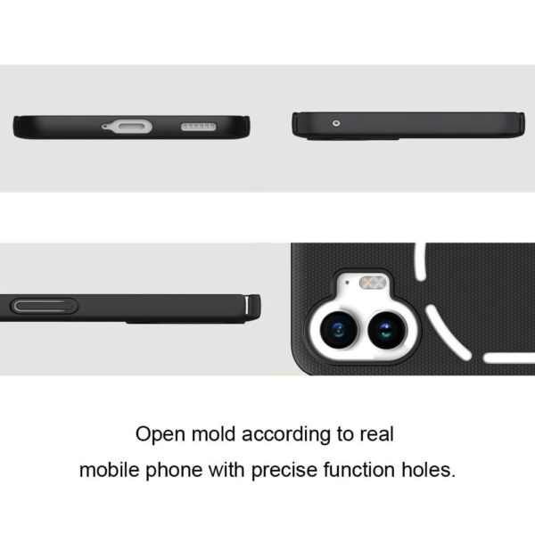 Nillkin Super Frosted Shield Pro for Nothing Phone 2-Black - Image 12