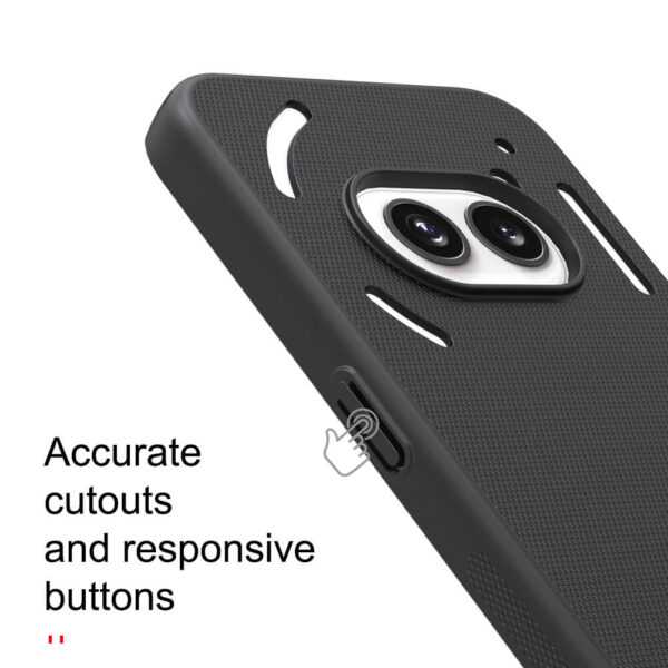 Nillkin Super Frosted Shield Pro for Nothing Phone 2A-Black - Image 6