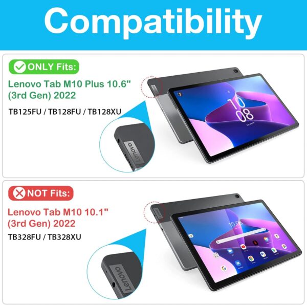 Lenovo Tab M10 plus 10.6 Inch Tempered Glass Protector - Image 2