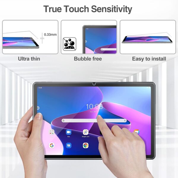 Lenovo Tab M10 plus 10.6 Inch Tempered Glass Protector - Image 4