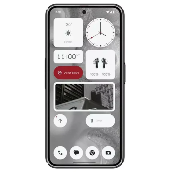 Nillkin Super Frosted Shield Pro for Nothing Phone 2-Black - Image 4