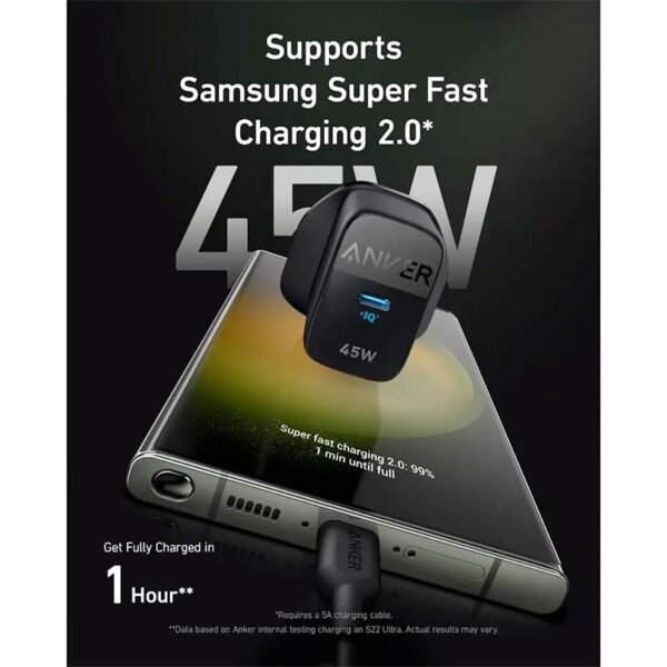 Anker 313 Charger (Ace, 45W) – A2643K21 – White - Image 2