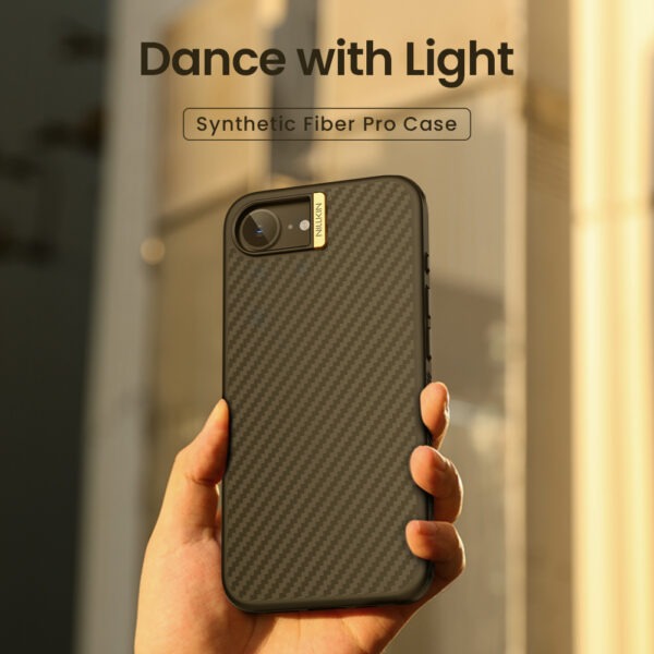 Nillkin Synthetic Fiber Pro Magnetic case for iPhone 16e - Image 2