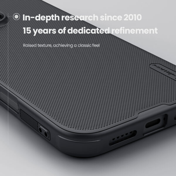 Nillkin Super Frosted Shield Pro Magnetic Case for iPhones 15, 15 pro and 15 pro max - Image 4