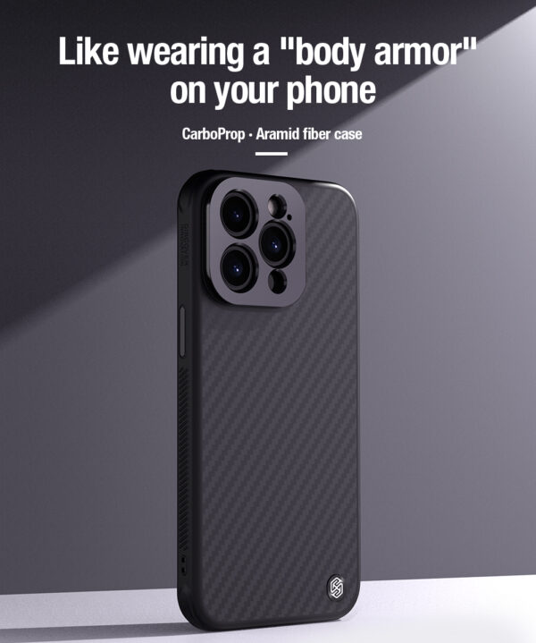 Nillkin CarboProp Magnetic Case Precision cutout Version for iPhone 16 pro and 16 pro Max - Image 2