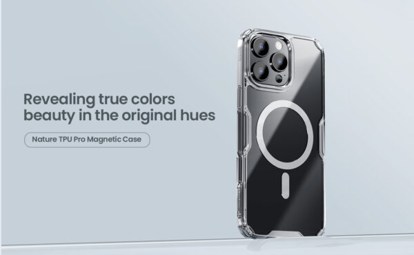 Nillkin Nature TPU Pro Magnetic Case for Iphone 15 pro max - Image 2