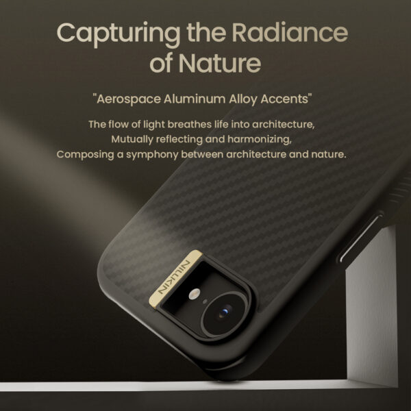 Nillkin Synthetic Fiber Pro Magnetic case for iPhone 16e - Image 3