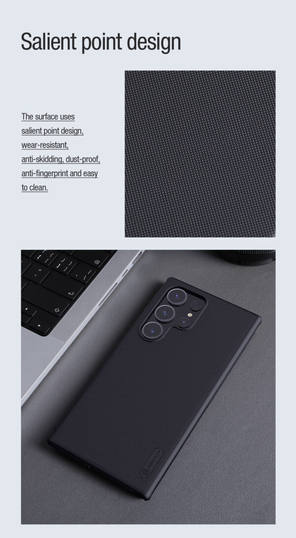 Nillkin Super Frosted Shield Pro Magnetic Case for Samsung S24 Ultra - Image 5