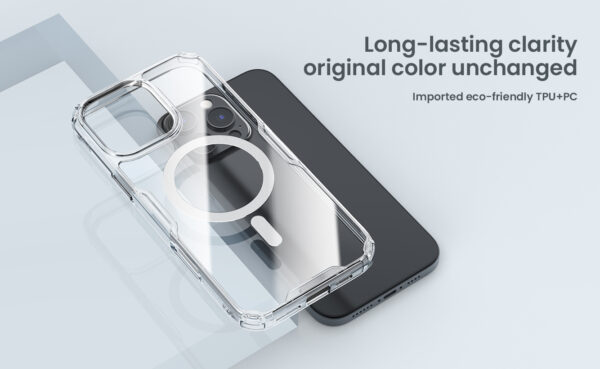 Nillkin Nature TPU Pro Magnetic Case for Iphones 16, 16 plus, 16 pro and 16 pro max - Image 3