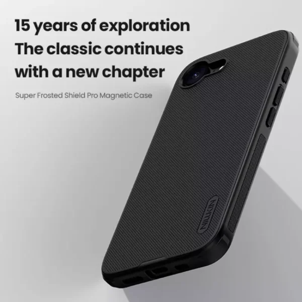 Nillkin Super Frosted Shield Pro Magnetic Case for iPhone 16e - Image 2