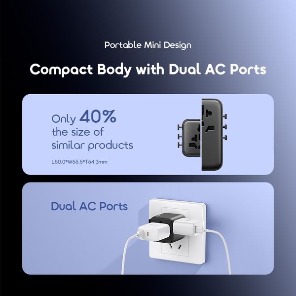 Oraimo PowerOmni 251 OCW-T01 2500W Global Universal Travel Adapter 5 Oraimo PowerOmni 251 OCW-T01 2500W Global Universal Travel Adapter - Image 5