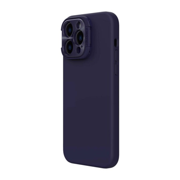 Nillkin LensWing Magnetic Silicone Case for iPhone 15 Pro- Black, Blue, Green, Purple - Image 2