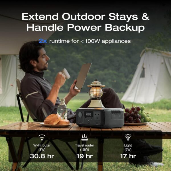 Ecoflow River 3 UPS Portable Power Station - EFRIVER3-UPS-EN-CBOX - Image 2