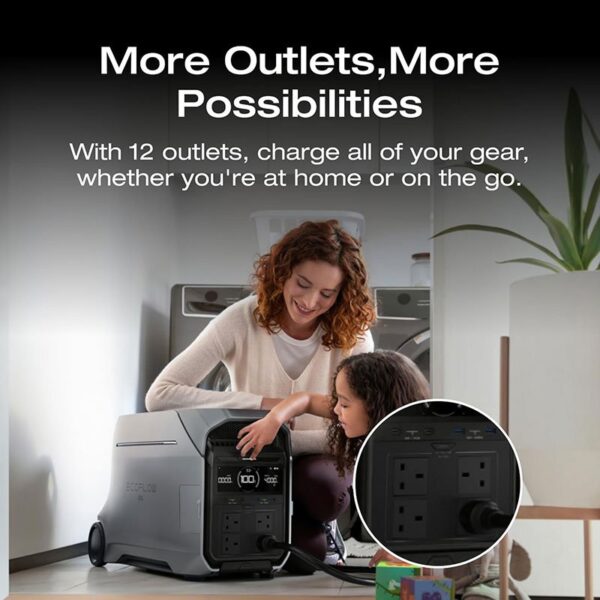 Ecoflow Delta 3 Pro Portable Power Station - EFD521 - Image 4