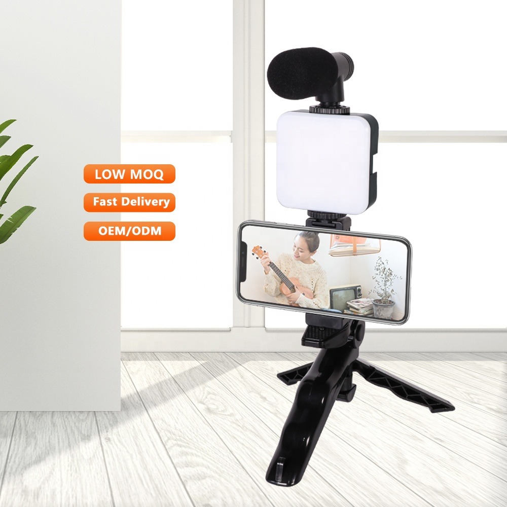Kaliou AY-49 4-in-1 Mini Flexible Proffessional Video Making Selfie Stick Vlogging Kit 3 Kaliou AY-49 4-in-1 Mini Flexible Proffessional Video Making Selfie Stick Vlogging Kit - Image 3
