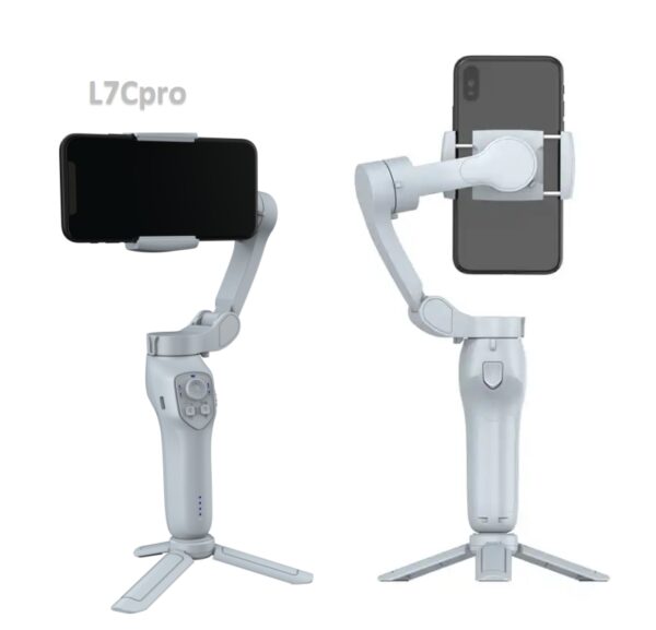 LC7Pro 3 Axis Foldable Handheld Gimbal Stabilizer with AI Tracker & Tripod stand - Image 6
