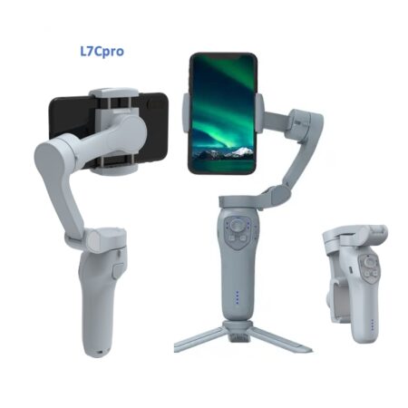 L7C Pro 3 Axis Foldable Handheld Gimbal Stabilizer With AI Tracker