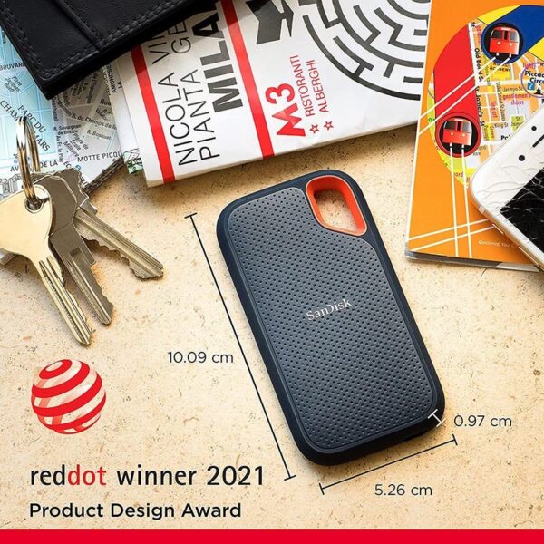 Sandisk E61 Extreme Portable External SSD 4TB - SDSSDE61-4T00-G25 - Image 5