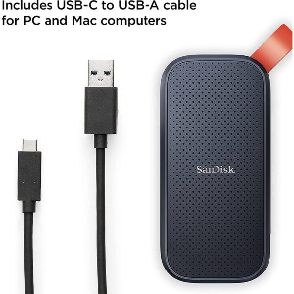 Sandisk E30 Portable External SSD 2TB - SDSSDE30-2T00-G26 - Image 6