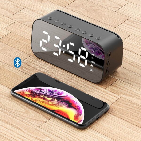 Havit M3 Alarm Clock Wireless Speaker - Image 2