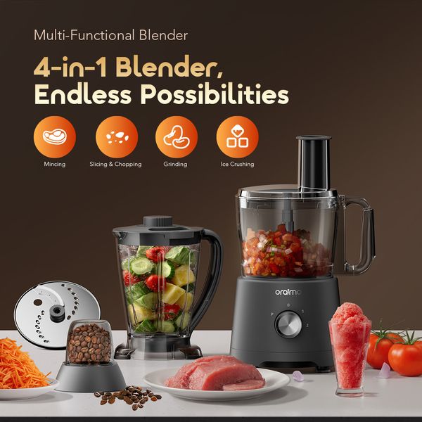 Oraimo OmniBlend OBL-581A 1500W 4-in-1 Multifunctional Blender 6 Oraimo OmniBlend OBL-581A 1500W 4-in-1 Multifunctional Blender - Image 6