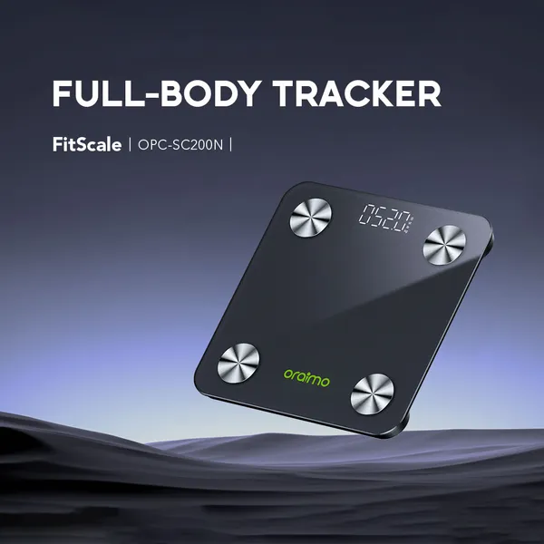 Oraimo Fitscale OPC-SC200N Body Fat Weight Scale Full Body Tracker 7 Oraimo Fitscale OPC-SC200N Body Fat Weight Scale Full Body Tracker - Image 7