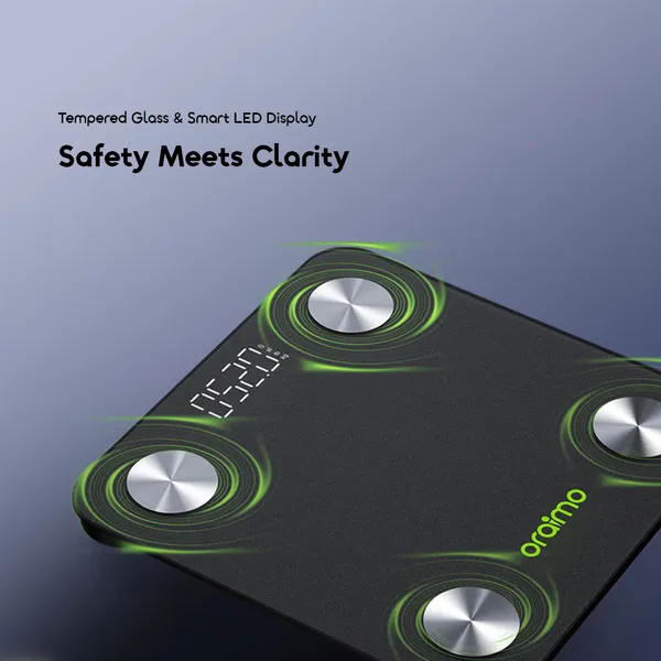 Oraimo Fitscale OPC-SC200N Body Fat Weight Scale Full Body Tracker 4 Oraimo Fitscale OPC-SC200N Body Fat Weight Scale Full Body Tracker - Image 4