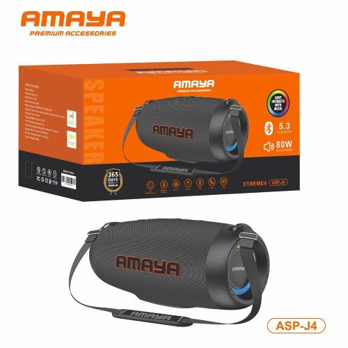 Amaya Xtreme4 ASP-J4 80W, 8000mAh 8hrs Playtime Wireless Bluetooth Speaker 1 Bluetooth Speaker