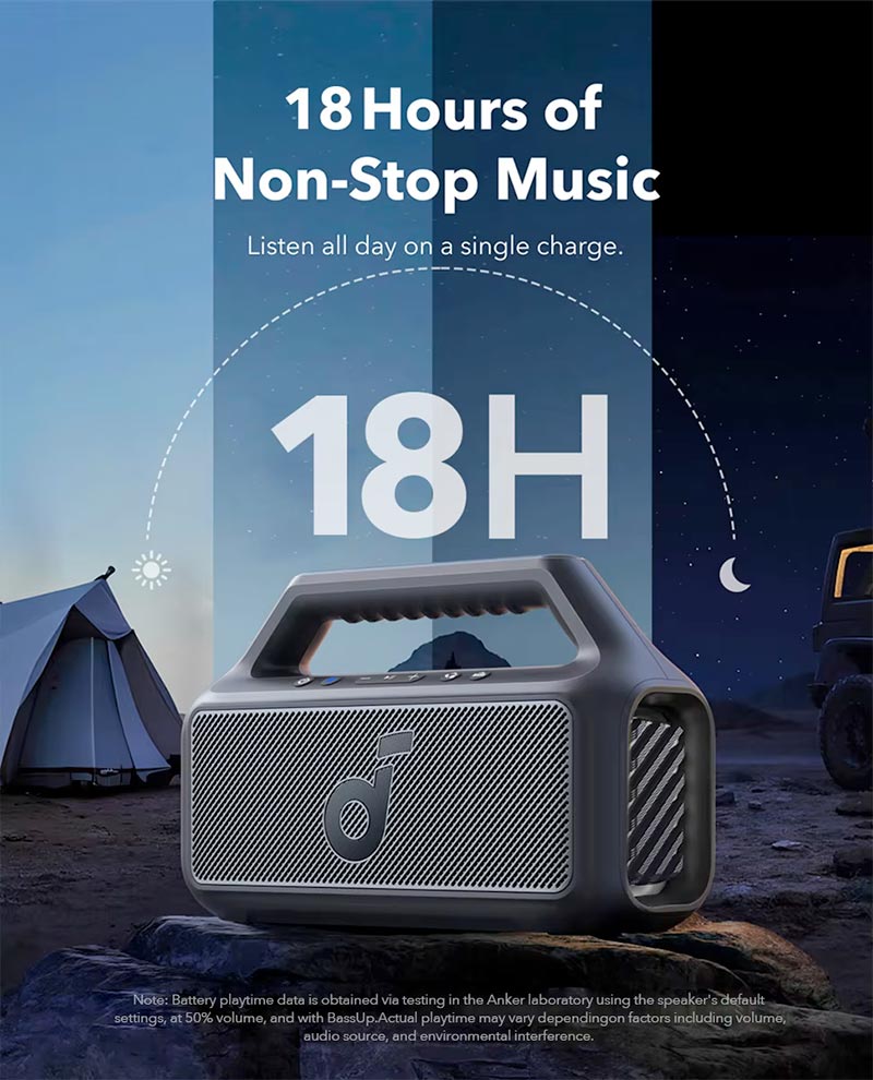 Anker Soundcore Boom 2 SE Speaker 4 Anker Soundcore Boom 2 SE Speaker - Image 4