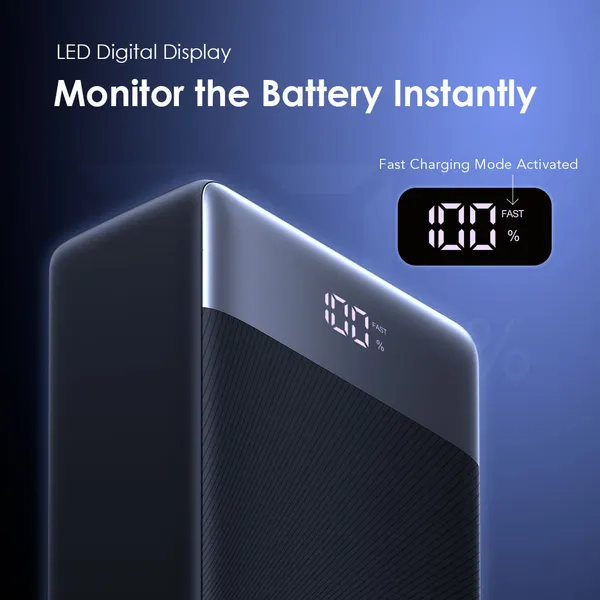 Oraimo PowerBox 400 Vision OPB-7400Q 22.5W 40,000mAh Power Bank 4 Oraimo PowerBox 400 Vision OPB-7400Q 22.5W 40,000mAh Power Bank - Image 4