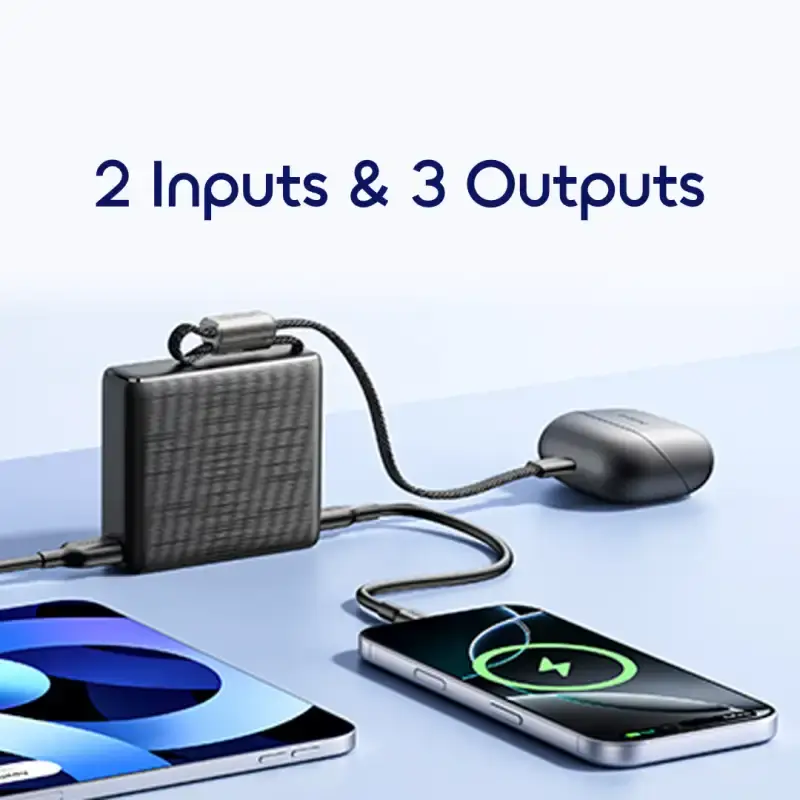 Oraimo PowerNova L11 OPB-7103C 22.5w 10,000mAh Fast Charging Power Bank with Built in Type C Cable 7 Oraimo PowerNova L11 OPB-7103C 22.5w 10,000mAh Fast Charging Power Bank with Built in Type C Cable - Image 7