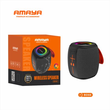 Amaya BD66 Wireless Bluetooth Speaker with FM Radio, USB & Memory Card Slots
