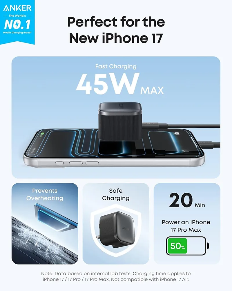 Anker Nano Charger 45W - A2692K11 5 Anker Nano Charger 45W - A2692K11 - Image 5